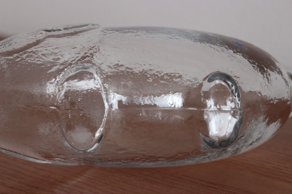 Lisa Larson リサラーソン ガラスボトル 豚 - ガラス