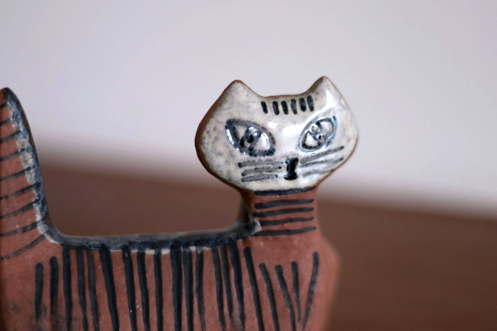 リサ・ラーソン(Lilla zoo)1956-78年製造の猫 - インテリア小物