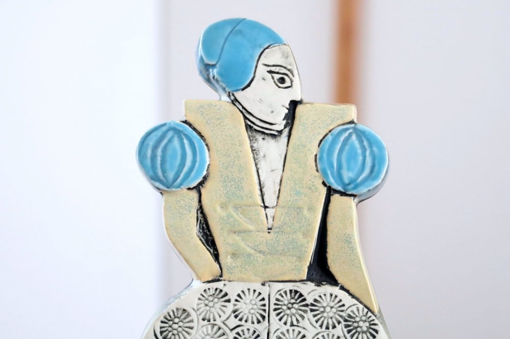 Lisa Larson リサラーソン / Wall Plate Drabant No.3 陶板 - KURA-SOU