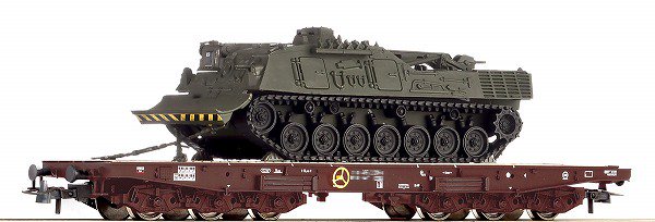 ロコ(Roco)　フラットカー貨車（戦車搭載）Heavy duty wagon FS| 鉄道模型通販専門店エキサイトモデル