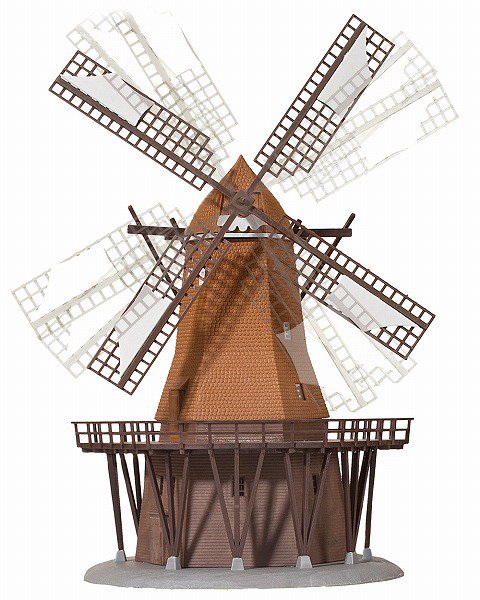 キブリ(kibri) ストラクチャー 風車（動力付き）Windmill Fehmarn with power | 鉄道模型通販専門店エキサイトモデル