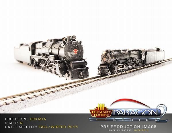 蒸気機関車(SL) M1b 4-8-2 Pennsylvania Railroad (Post-War