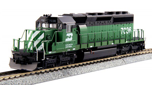 KATO USA(アメリカ形)Nゲージ EMD SD40-2 BNSF鉄道 - 鉄道模型