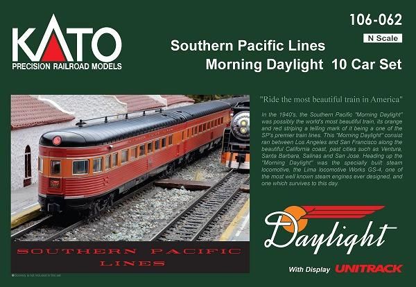 彗*丸様 KATO 外国型鉄道模型　Morning Daylight 10 Ca デイライト | 鉄道模型通販専門店エキサイトモデル