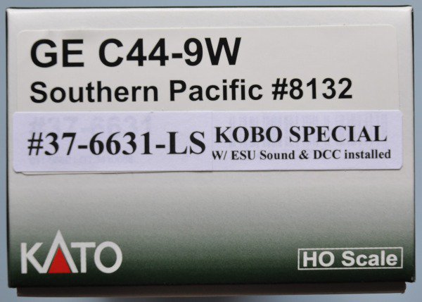 KATO USA GE C44-9W Kobo Shops Exclusive with DCC and ESU LokSound |  鉄道模型通販専門店エキサイトモデル