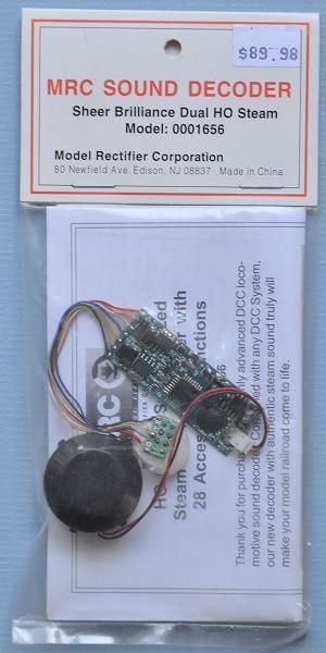 ○新品 MRC 積み上げよ 0001812 diesel sound decoder Nゲージ