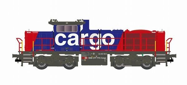 Marklin 37627 - Digital SBB Cargo cl Am 842 Diesel Locomotive