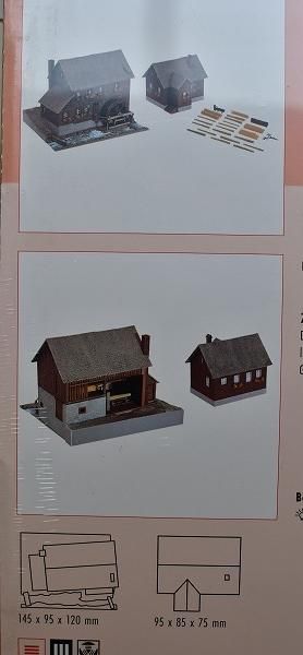 ファーラー(FALLER)ストラクチャー 駅舎と付帯設備セット