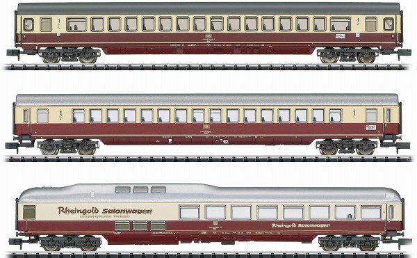 5年保証』 TORIX/トリックス TEE Rheinpfeil 客車セット 鉄道模型