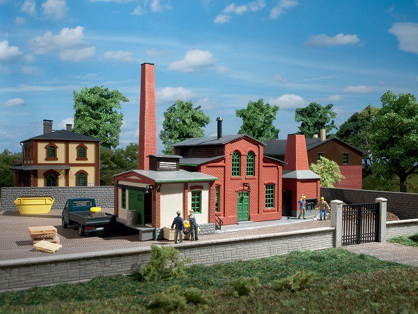 アオハーゲン(Auhagen) ストラクチャー　工場　| 鉄道模型通販専門店エキサイトモデル