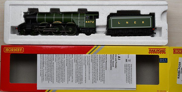 カーキ×インディゴ ▽ 美品 HORNBY FLYING SCOTSMAN 鉄道模型 | www