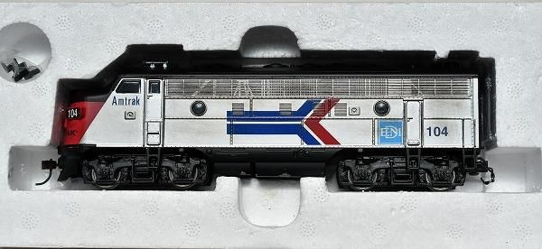 ディーゼル機関車(DL) EMD F7A #104 AMTRAK FhaseⅠ重連セット