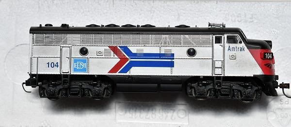 Zゲージ EMD F7 ATSF 鉄道模型 ディーゼル機関車 ジオラマ