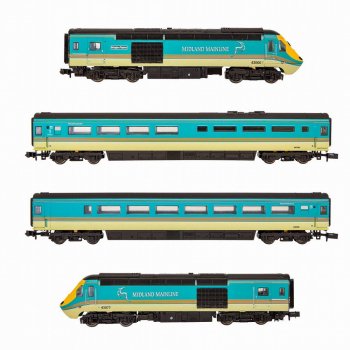 HSTǥ륫 ξܥå Class 43 HST Book Set in Midland Mainline livery - 43066, 43077 & 2 Mk 3 coaches