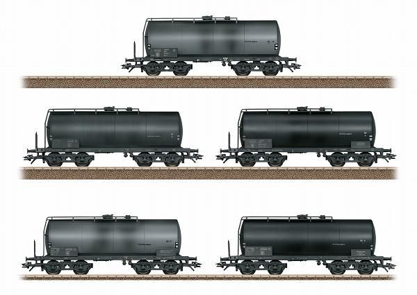 メルクリンHOゲージのタンク貨車4両 （メルクリン 貨車 | 鉄道
