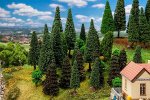 30ꡡ30 Mixed forest trees, assorted for H0 & TT