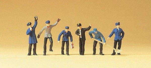 Preiser 10042 現場作業員 プライザー ヤード作業員 Railway yard workers | 鉄道模型通販