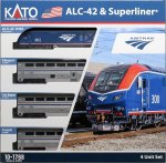 ȥå ALC-42&ѡ饤ʡ 4ξå Amtrak ALC-42 & Superliner Phase VI 4-Unit Starter Series Set