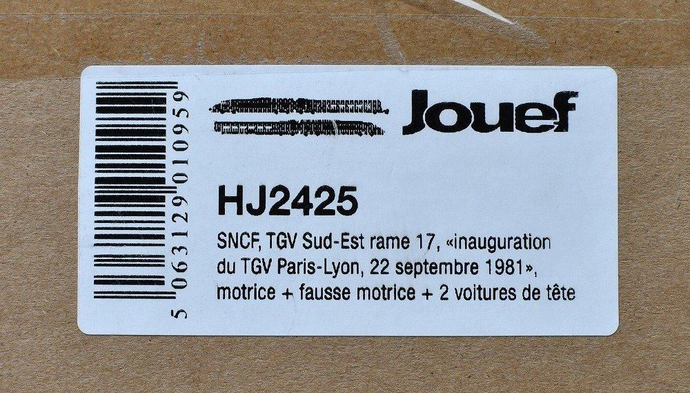 もけいや松原* ジョエフ SNCF BB13000 ブルー塗装 箱