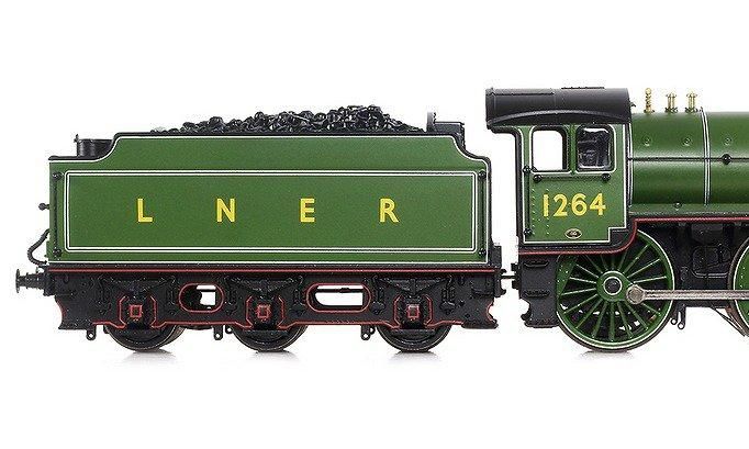 バックマン ﾌﾞﾗﾝﾁﾗｲﾝ 蒸気機関車 LNER B1 1264 LNER Lined Green
