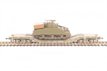 ܥ߼֡ʥ㡼ޥ󥿥ܡWarwell A Flat Wagon No.36 With Sherman Tank 