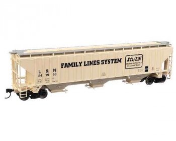 Сۥåѡ߼֡Trinity 4750 3-Bay Covered Hopper Louisville & Nashville #241963