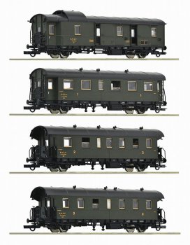 2Ҽ֣ξåȡ4 pcs. Set: SNCF passenger train era III