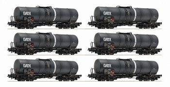 󥯲߼֣ξåȡ6-piece display: Tank wagon GATX Era VI