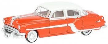 ݥƥåեƥPontiac Chieftain 4 Door 1954 Coral Red/Winter White