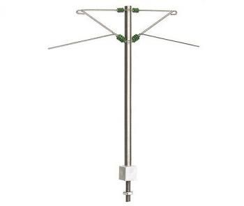 졡H-profile center mast, 68 mm track spacing, 1 piece