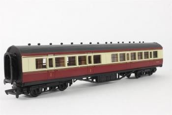 57ե1,3ѡȥȵҼ֡57ft Ex-LMS Panelled 1st & 3rd Composite Coach M3672M BR Crimson & Cream