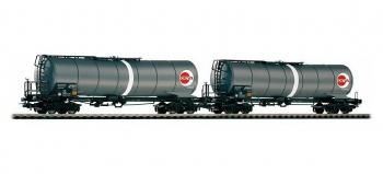󥯲߼֣ξåȡSet of 2 articulated tank wagons OEVA OeBB epoch V