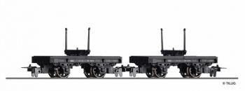 ơ֥若߼֣ξå Pair of turntable wagons NKB epoch I