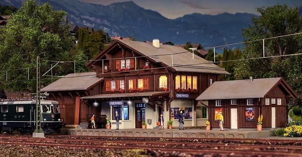 キブリ(kibri) ストラクチャー 駅舎 Bahnhof Oberried | 鉄道