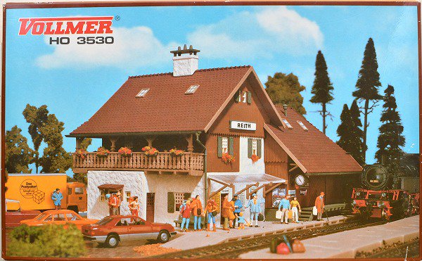 Vollmer フォルマー 3530 H0 1/87 Rheinburg駅