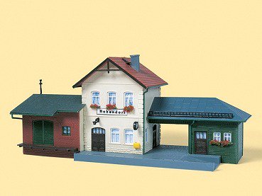 アオハーゲン(Auhagen) ストラクチャー　Hohendorf station | 鉄道模型通販専門店エキサイトモデル
