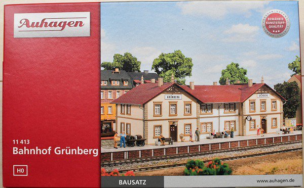 アオハーゲン(Auhagen) ストラクチャー　Grünberg station | 鉄道模型通販専門店エキサイトモデル