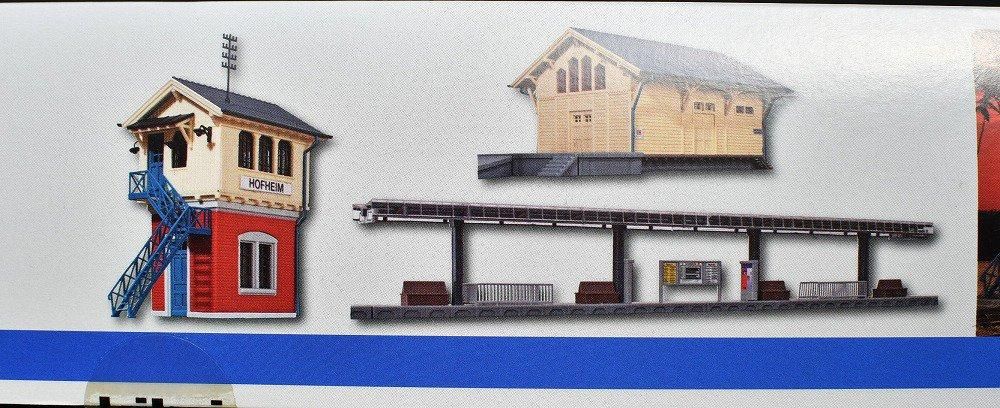 キブリ(kibri) ストラクチャー 駅と付帯設備セット | 鉄道模型
