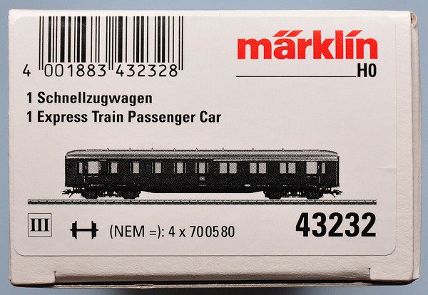 メルクリン ドイツ国鉄 1、2等客車 | 鉄道模型通販専門店エキサイトモデル