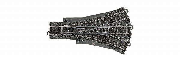 メルクリン Ｃトラック 三叉ポイント線路 188.3mm R2=437.5mm 24.3°×2 | 鉄道模型通販専門店エキサイトモデル