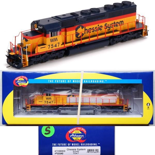 アサーン(Athearn) SD40-2,チェシーシステム DCCサウンド | 鉄道