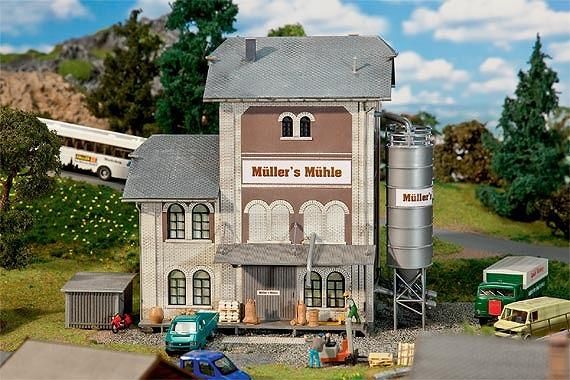 ファーラー(FALLER)ストラクチャー 製粉工場 | 鉄道模型通販専門