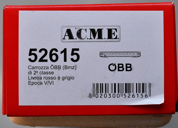 A.C.M.E(アクメ) 2等コンパートメント客車 OEBB | 鉄道模型通販専門店エキサイトモデル