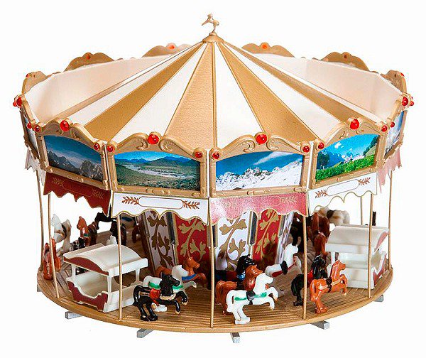 ファーラー(FALLER)ストラクチャー　メリーゴーランド　Children’s merry-go-round with motor|  鉄道模型通販専門店エキサイトモデル