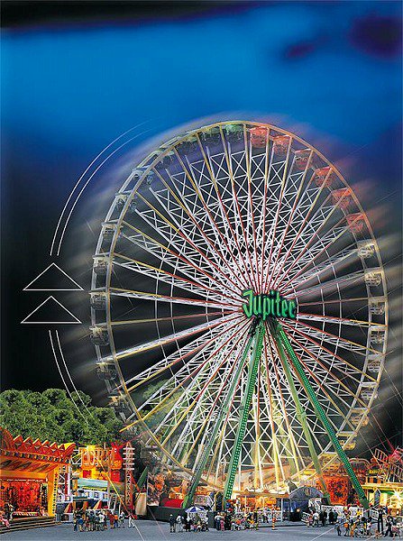 ファーラー(FALLER)ストラクチャー　大観覧車　Ferris wheel Jupiter | 鉄道模型通販専門店エキサイトモデル