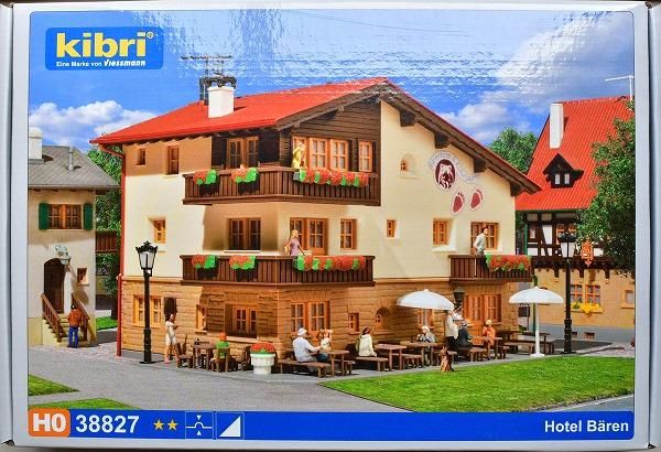 キブリ(kibri) ストラクチャー ホテル Hotel Bären| 鉄道模型 キブリ(kibri) ストラクチャー ホテル Hotel Bären| 鉄道模型
