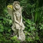 稀少廃盤　ワンダーデコール　ストーンポットフィート エンジェル ３個セット 稀少廃盤 ワンダーデコール ストーンポットフィート エンジェル 3個セット