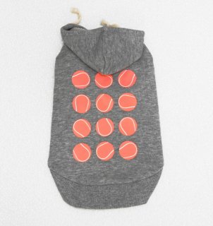 <img class='new_mark_img1' src='https://img.shop-pro.jp/img/new/icons25.gif' style='border:none;display:inline;margin:0px;padding:0px;width:auto;' />Tennis Ball Dots Hoodie (S)-(L)size 