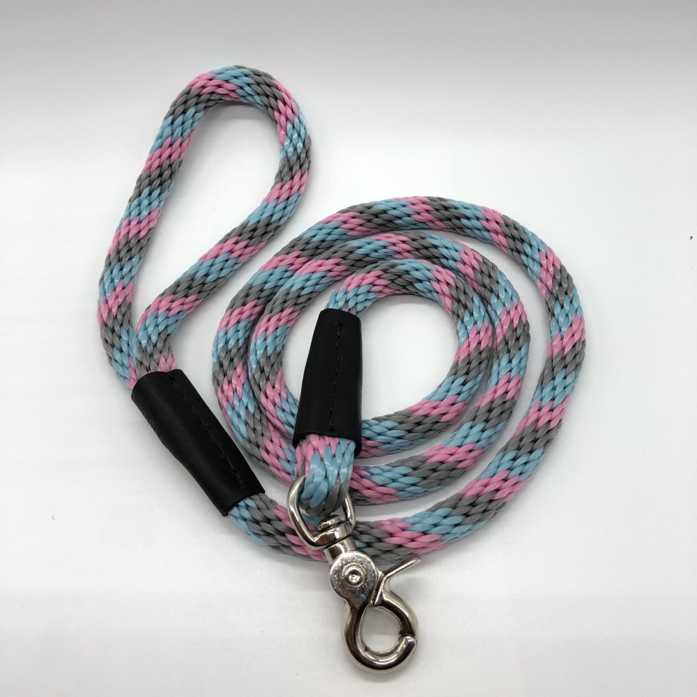 WEAVER - Rope leash - ロープリード　パステルマルチ