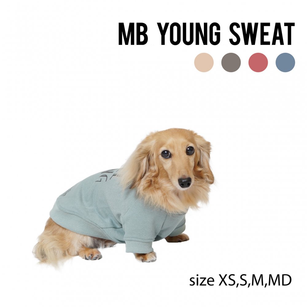 マンダリンブラザーズ　MBヤングスウェット - Mondarine Brothers MB YOUNG SWEAT　（小型犬サイズ） 